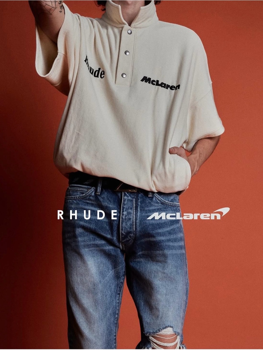 RHUDE x McLaren Polo Shirt